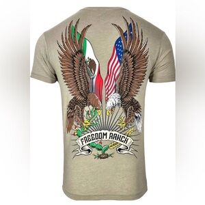 Eagle Graphic T-Shirt - Khaki